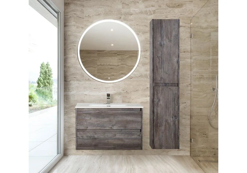 Приобрести пенал подвесной belbagno kraft-1600-2a-sc-pp-r 35 см, правый, pino pasadena