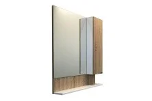 Сomforty Зеркало-шкаф "Рига-80" дуб сонома