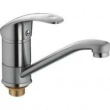 HAIBA Смеситель для кухни 124 мм, сатин HB-4521-5