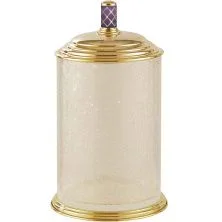Boheme Ведро для мусора Murano, золото\фиолетовый 10914-V-G