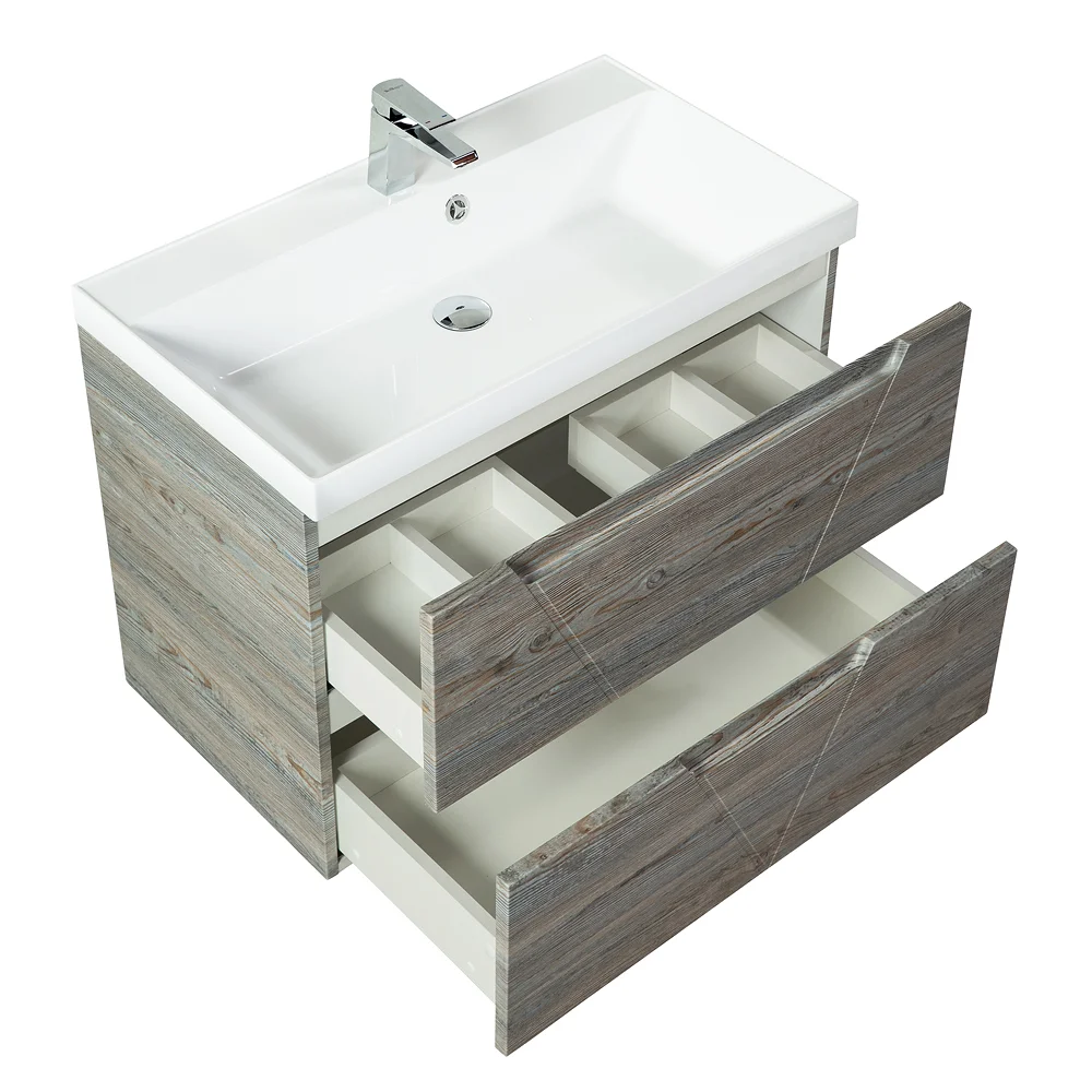 Приобрести belbagno тумба с раковиной vittoria100 см, подвесная pino, белая раковина