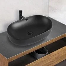 Vincea Раковина накладная 60х41 см, черная матовая VBS-113MB