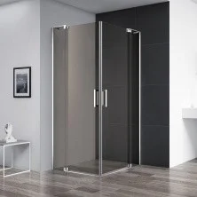 CEZARES Душевое ограждение SLIDER 90х100см SLIDER-A-2-90/100-BR-Cr