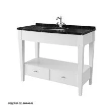 Caprigo Тумба с раковиной DALLAS 120 см, белая, эмаль