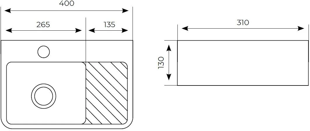 Приобрести aquanet раковина comfort-1 40х31 см, белая