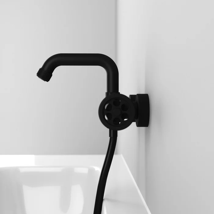 Приобрести iddis смеситель для ванны grange 290мм, черный grablr2i02wa