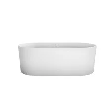 BelBagno Акриловая ванна 170х80 см, отдельно стоящая, белая BB705-1700-800