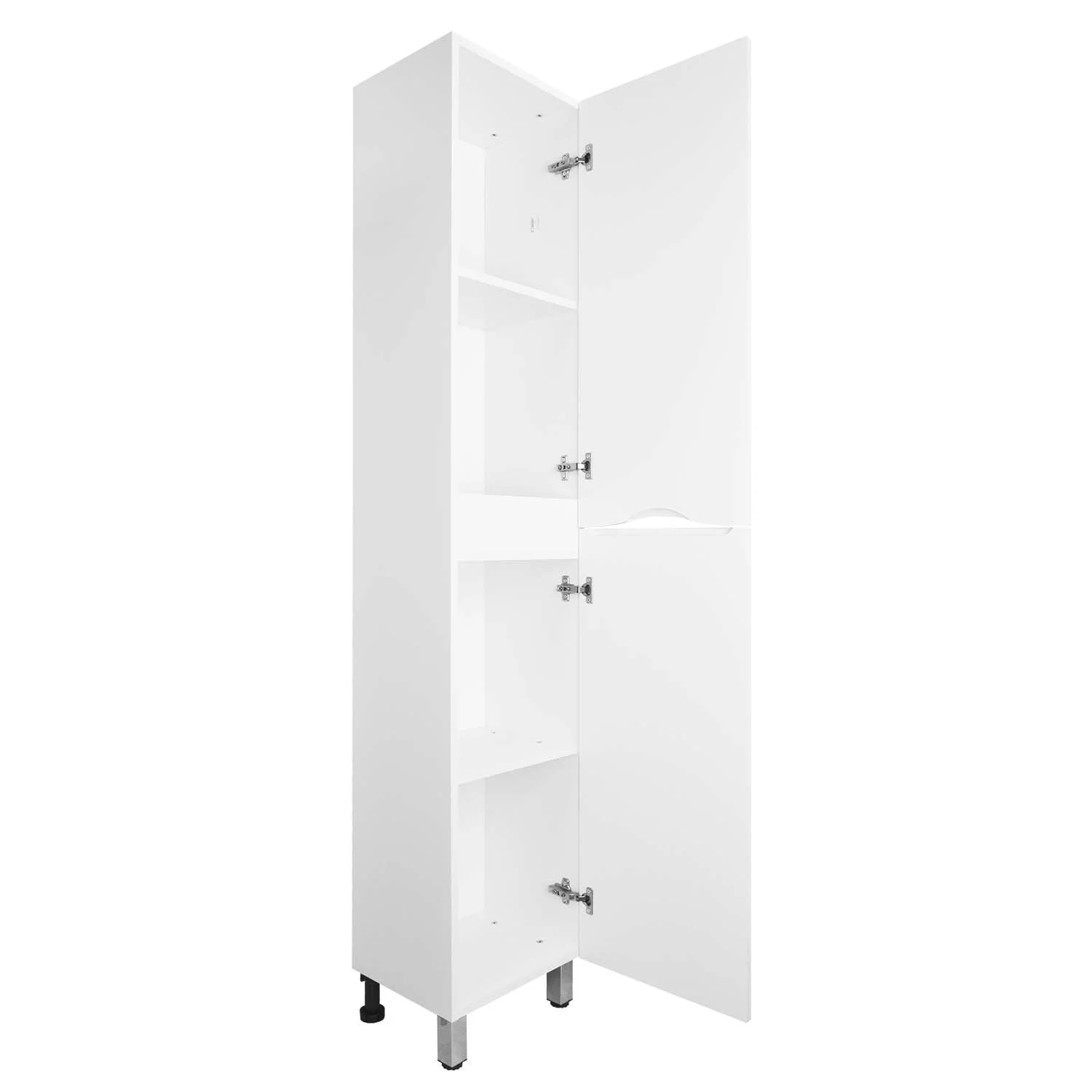 Приобрести loranto пенал напольный santorini 36х180 см, правый, белый (cs00086965)