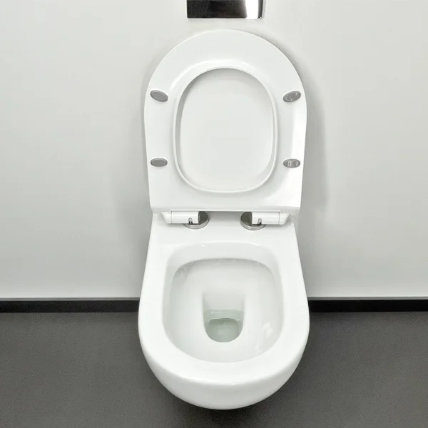 Приобрести comforty подвесной унитаз 104, ободковый, сиденье дюропласт softclose тонкое, быстросъёмное