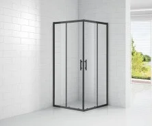 CEZARES Душевое ограждение ECO 90х90см ECO-O-A-2-90-C-NERO