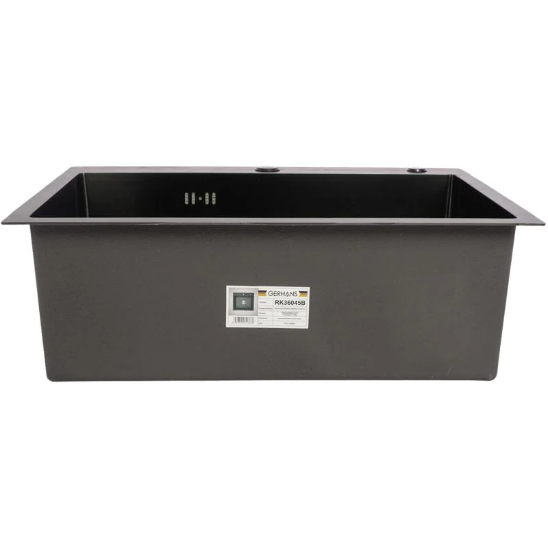 Приобрести gerhans кухонная мойка 60х45 см, графит
