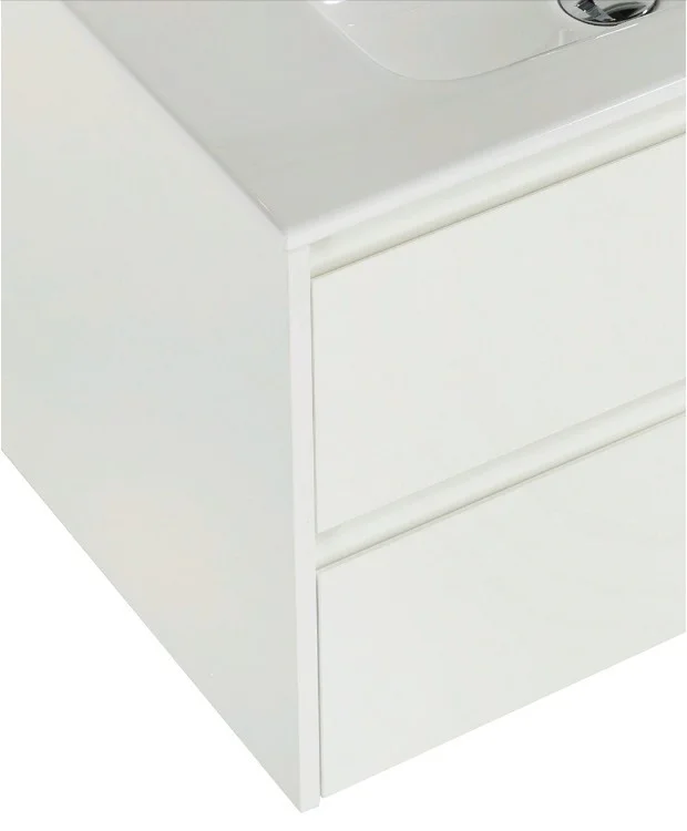 Приобрести тумба подвесная с раковиной belbagno kraft-800-2c-so-bo 80 см, bianco opaco