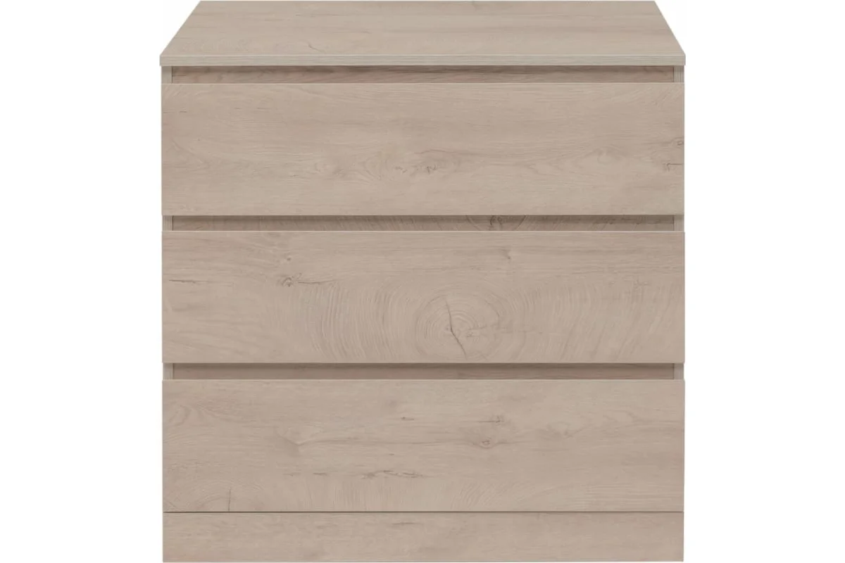 Приобрести aquanet комод сканди 80x48 см, дуб эдгрейн (3 ящика)