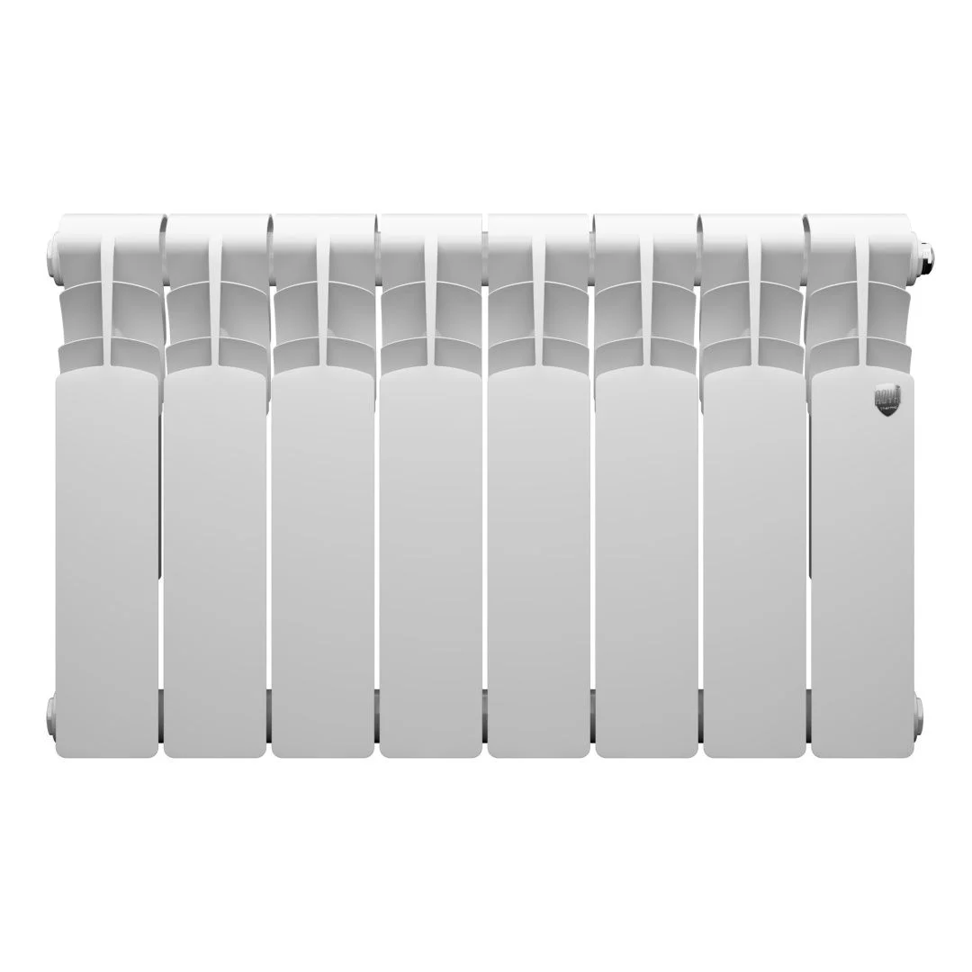 Приобрести royal thermo радиатор алюминиевый revolution 350 ( белый ) - 8 секц.