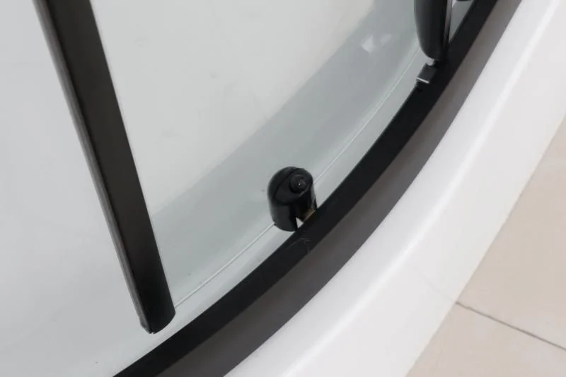 Приобрести frank душевая кабина f412l black, низкий поддон, левосторонняя