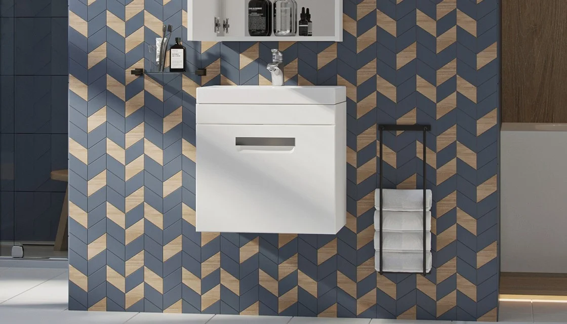 Приобрести тумба подвесная с раковиной velvex estea 50 см белый/матовый tpest.50.1y-233