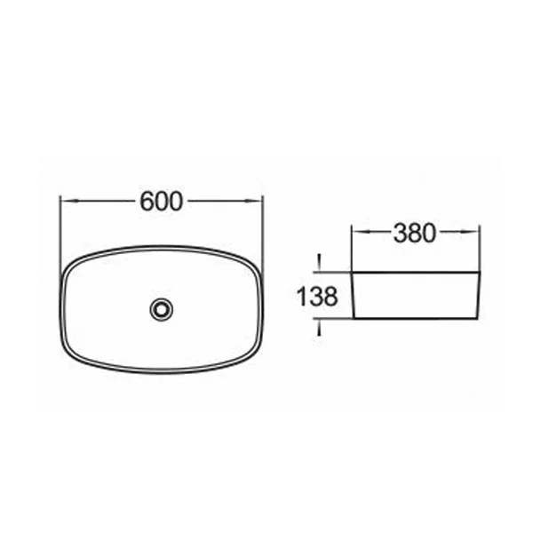 Приобрести comforty раковина 78329 60х41 см, белая