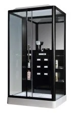 Loranto Гидробокс CS 129 3A L 90х150х215 см черная