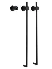 Полотенцесушитель электрический встраиваемый WONZON & WOGHAND LEIPZIG, Черный матовый (WW-AL3621-MB)