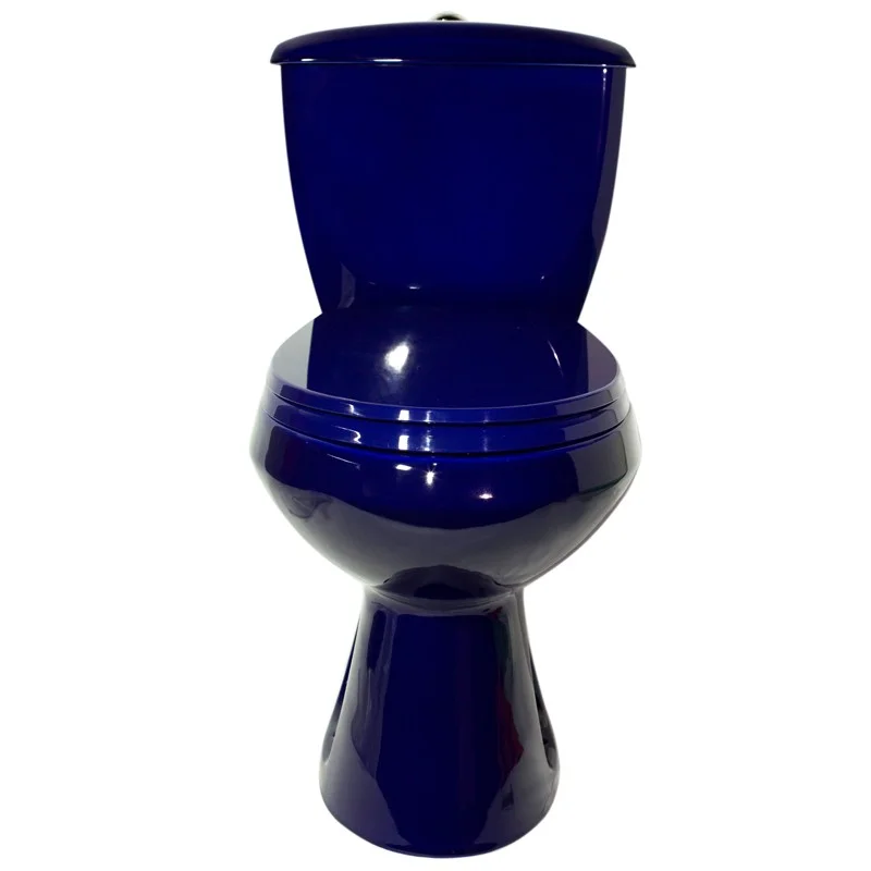 Приобрести унитаз-компакт элисса синий у стандарт, сиденье полипропилен