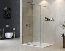 Cezares Душевая перегородка LIBERTA 125 см, хром LIBERTA-L-1-125-120-C-Cr