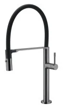 Boheme Смеситель для кухни UNO Shine Gun Metal 114-SGM