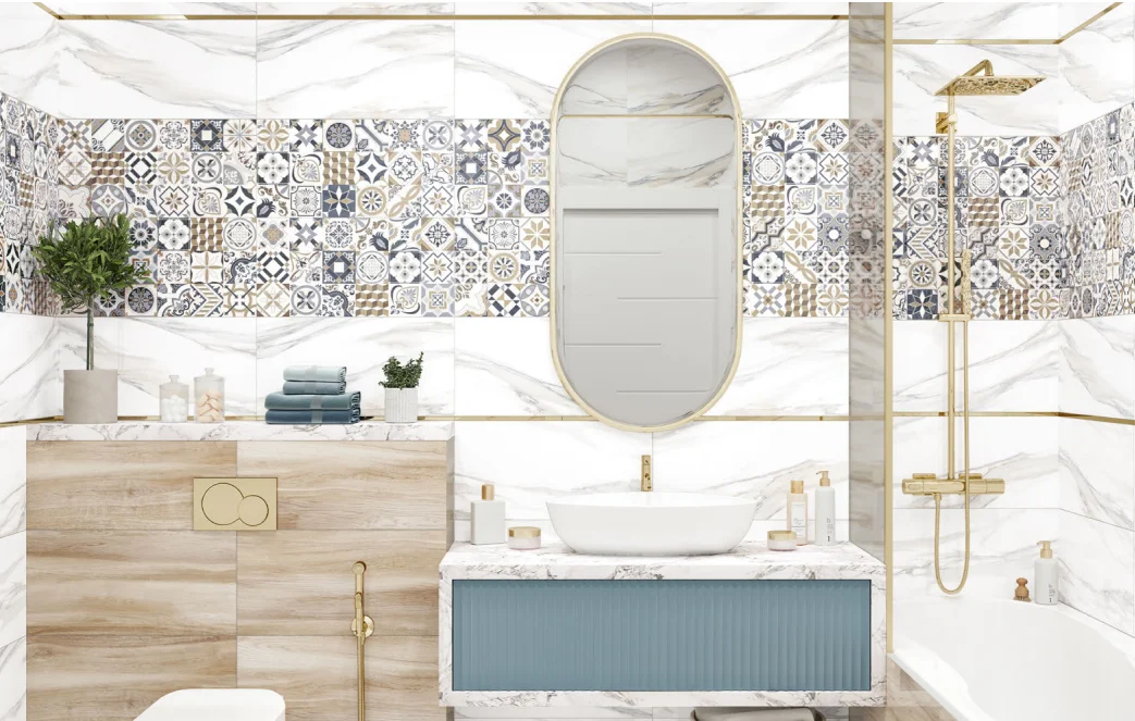 Приобрести плитка настенная new trend artwood pattern 300×600×9 wt36aod55