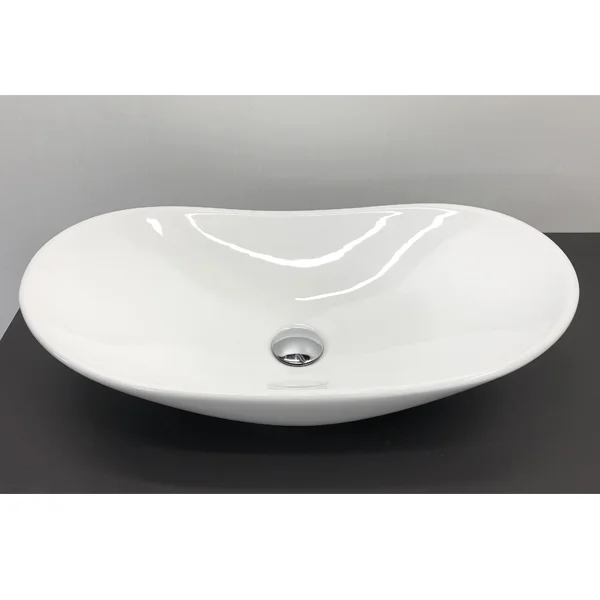 Приобрести comforty раковина 7811a 62х34 см, белая