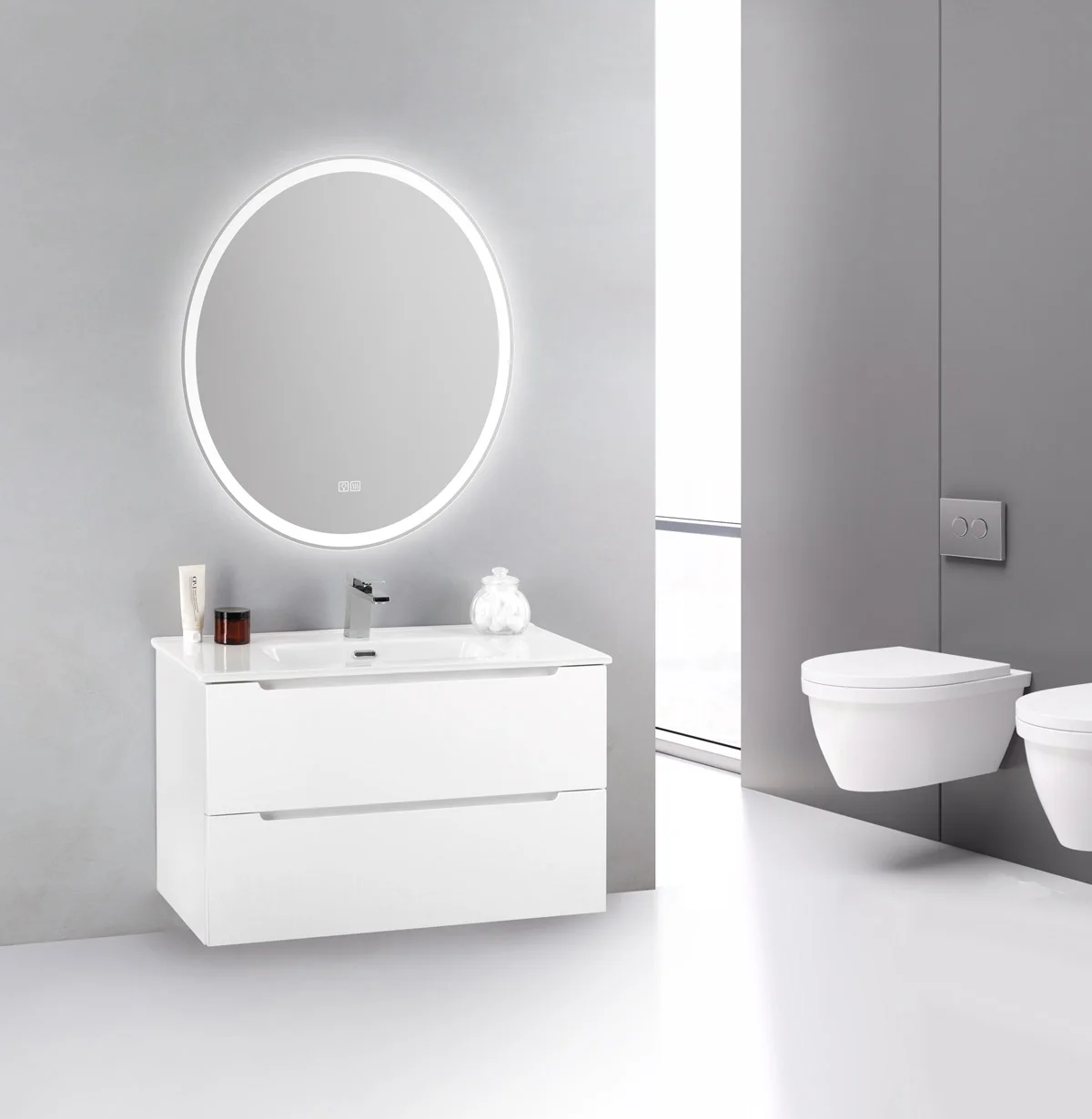 Приобрести belbagno зеркало 75х90 см spc-vst-750-900-led-tch-warm