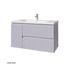 Caprigo Тумба с раковиной FORTE STRIPE 100 см, левая, стилл