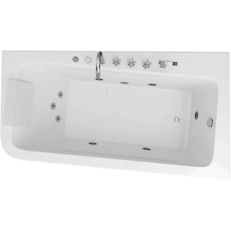 Приобрести grossman гидромассажная ванна 170х95 см, белая gr-17095-1r