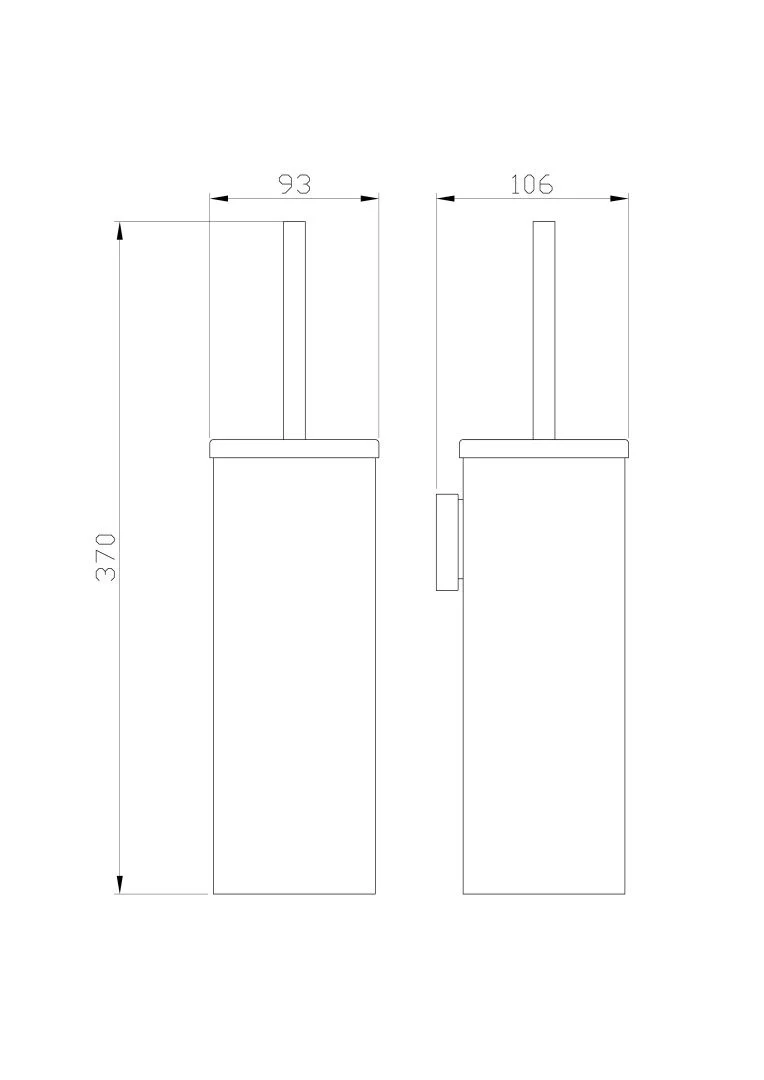 Приобрести туалетный ершик в комплекте wonzon & woghand polo, брашированный никель (ww-8929-bn)