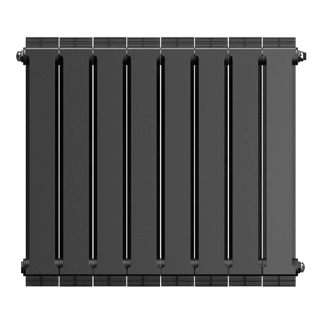 Приобрести royal thermo радиатор биметаллический pianoforte 500 /noir sable ( черный графит ) - 8 секц.