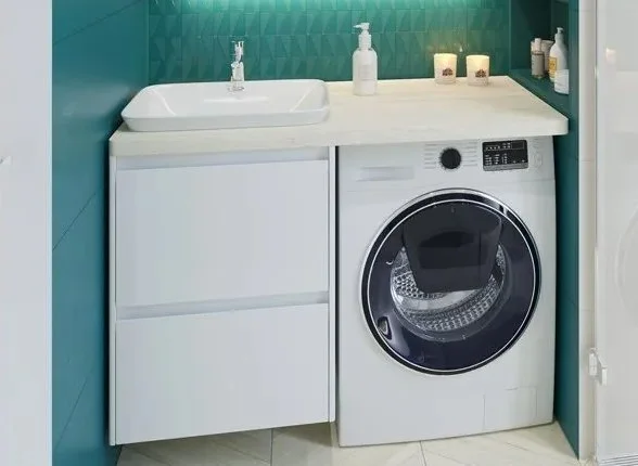 Приобрести тумба подвесная с раковиной и столешницей velvex klaufs 120 см