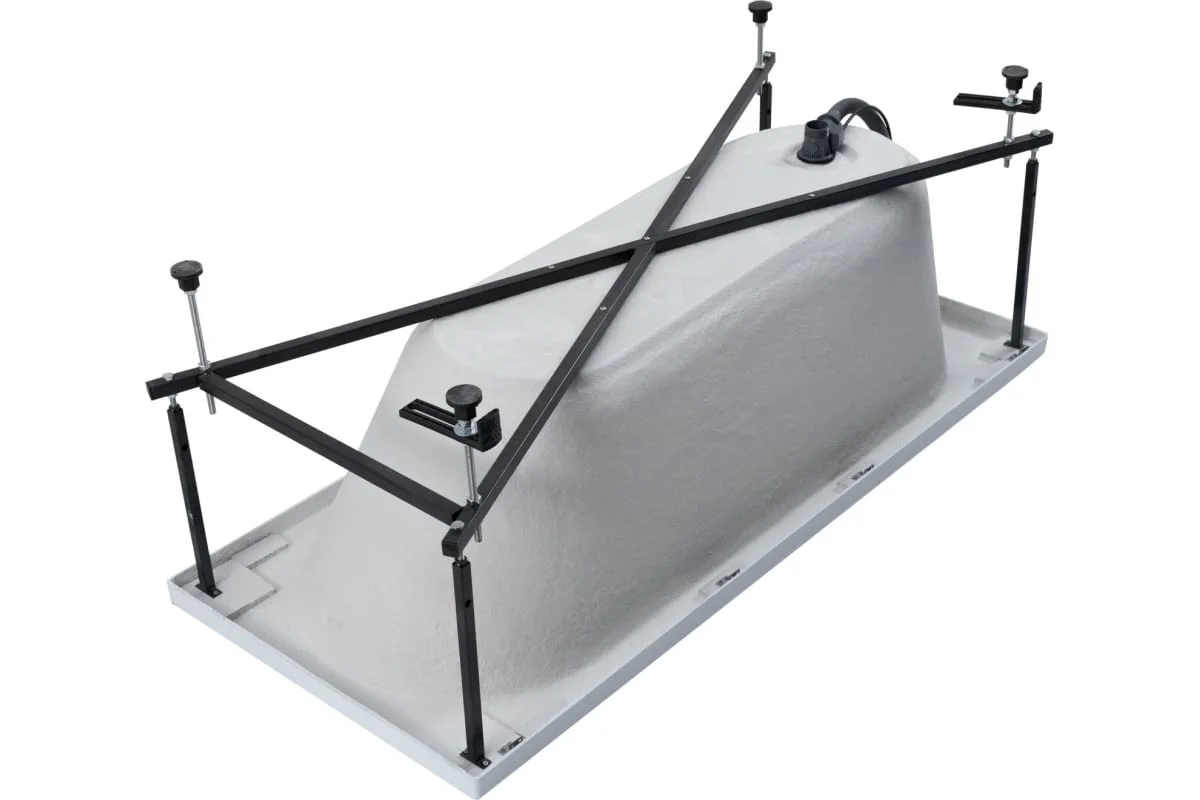 Приобрести aquanet акриловая ванна lotos 170x75 см, белая