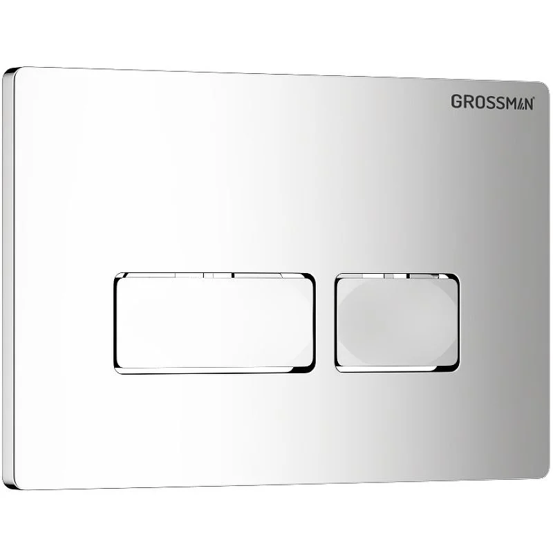 Приобрести grossman клавиша смыва pragma, глянцевый хром 700.k31.03.100.100