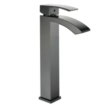 Grocenberg Смеситель для раковины, высокий, графит GB3007BG