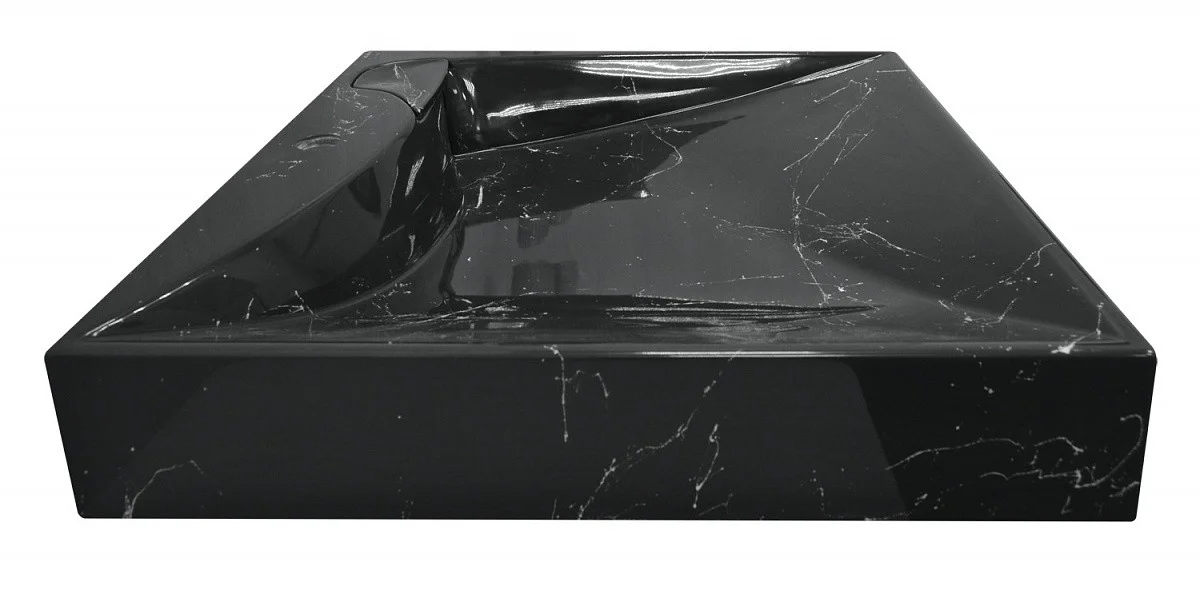 Приобрести azario раковина над стиральной машиной gratsiy 59,7х59,8, черная cs00079879