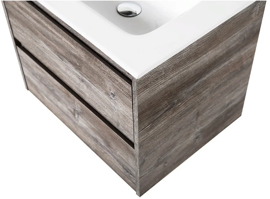 Приобрести тумба подвесная с раковиной belbagno kraft-700-2c-so-pp 70 см, pino pasadena