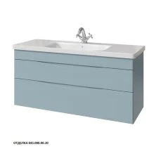 Caprigo Тумба с раковиной LENTO 120 см, голубая