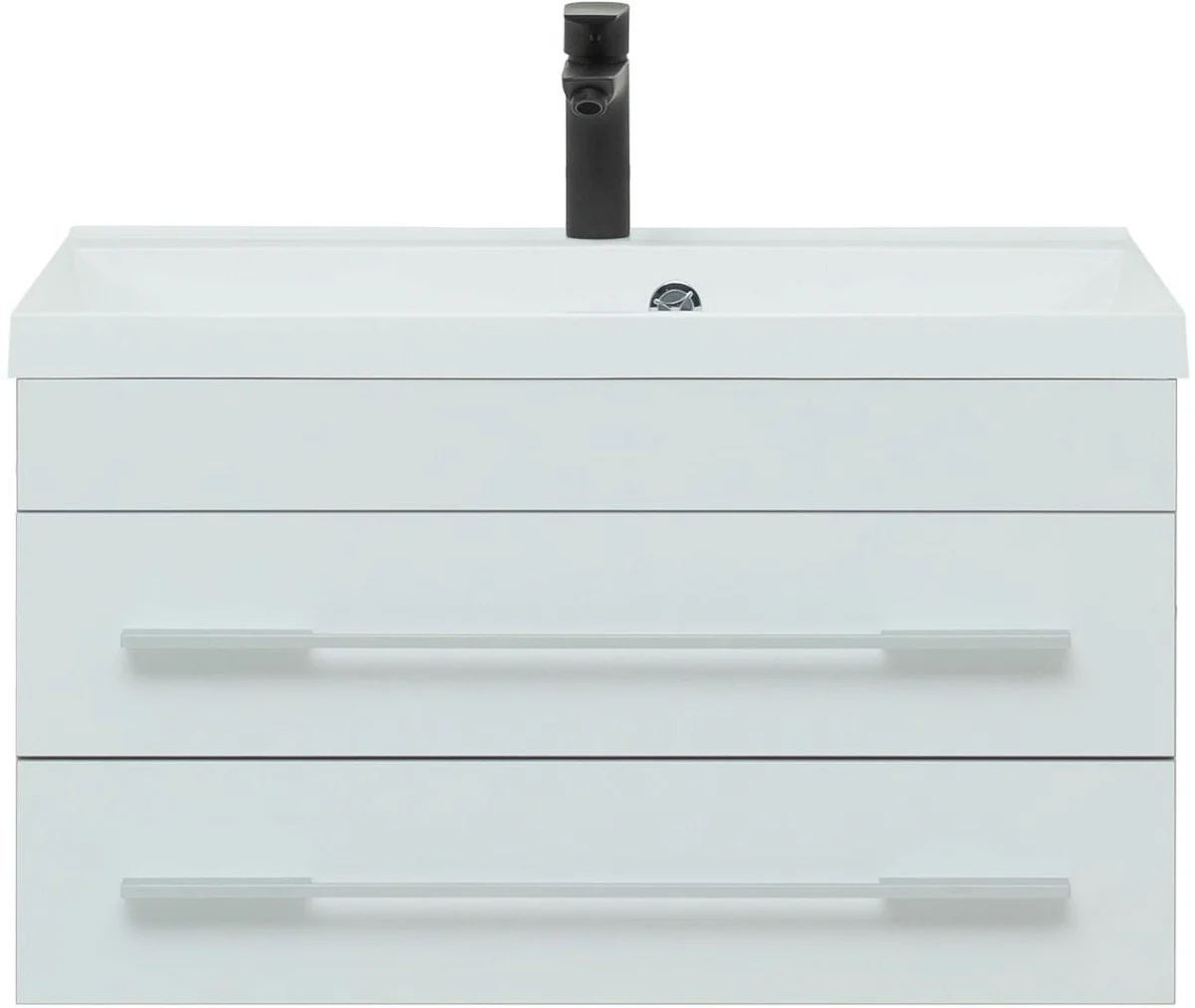 Приобрести aquanet тумба с раковиной верона 75 см, белая (подвесная 2 ящика)