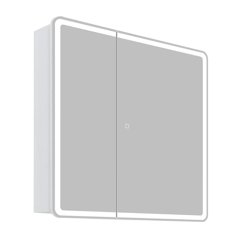 Приобрести belbagno зеркало-шкаф 80х80 см spc-mar-600/800-1a-led-tch