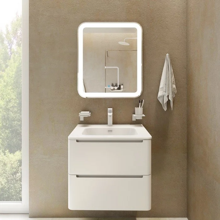 Приобрести iddis тумба подвесная edifice с раковиной 60 см. белая edi60w0i95