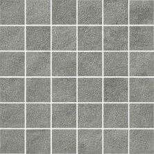 Мозаика Coliseumgres Malpensa, Black Mosaico 30x30см, темно серая