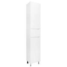 Loranto Пенал напольный Палермо 36х194 см, правый, белый (CS00090466)