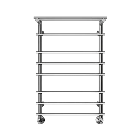 Приобрести terminus полотенцесушитель ватра п8 50х80 см, с полкой, водяной, хром