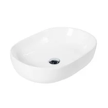 BelBagno Накладная раковина 41х59 см, белая BB1084