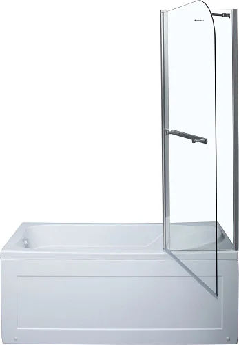 Приобрести aquanet шторка для ванны sg-1200, прозрачное стекло