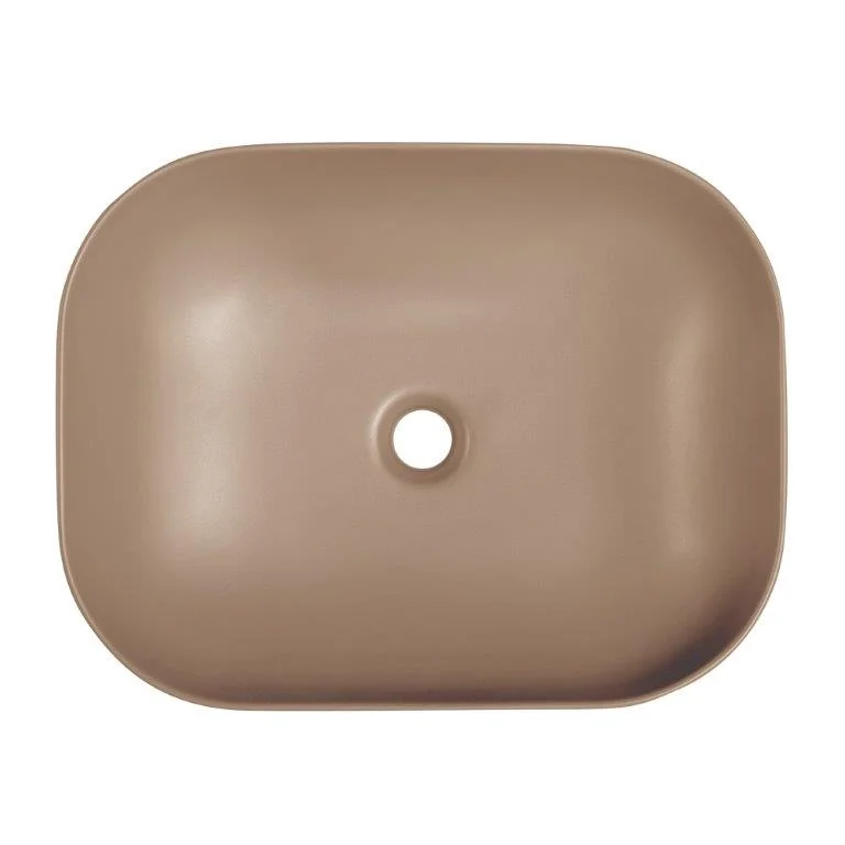 Приобрести belbagno накладная раковина 50х40 см, бежевый матовый bb1302-h316