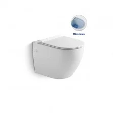 Vincea Подвесной унитаз безободковый Globo, ультратонкое сиденье soft-close